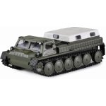 IQ models RC obrněné pásové vozidlo RTR olivově zelená replika GAZ-71 1:16 – Zboží Mobilmania