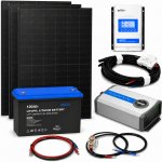 Ecoprodukt solární ostrovní systém EPEVER 24V/230V 1000W 1410Wp 40A 100Ah