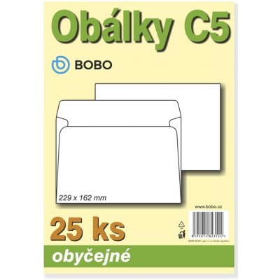 Obálky C5 obyčejné (bal.25ks) – Zboží Živě