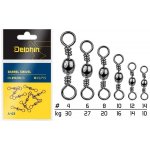 Delphin Karabina s Obratlíkem Barrel Swivel A-02 vel.12 14kg 10ks – Hledejceny.cz