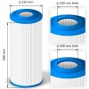 Bazén příslušenství Crystalline Pool Spa Filter Filtrační kartuše SC761