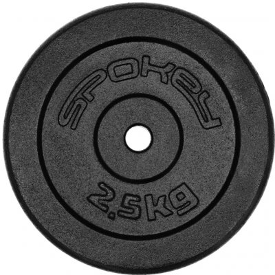 Spokey Litinový kotouč SINIS 2,5 kg 29mm – Sleviste.cz