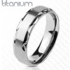 Prsteny Spikes USA Pánský snubní prsten titan TT1045 6