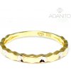 Prsteny Adanito BRR0854GS Zlatý z kombinovaného zlata
