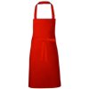 Zástěra Link Kitchen Wear Grilovací zástěra X993 Red Pantone 200 73 x 80 cm