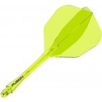 Winmau Fusion Neon žluté, No6 letky a dlouhé násadky – Zboží Mobilmania