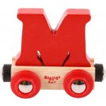 Bigjigs vagónek Písmeno M – Zboží Mobilmania