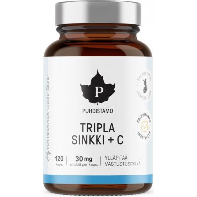 Puhdistamo Triple Zinc 120 kapslí – Hledejceny.cz