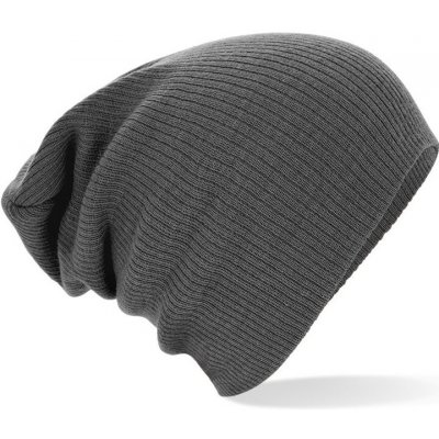 Beechfield Dlouhá čepice B 461 smoke grey – Hledejceny.cz