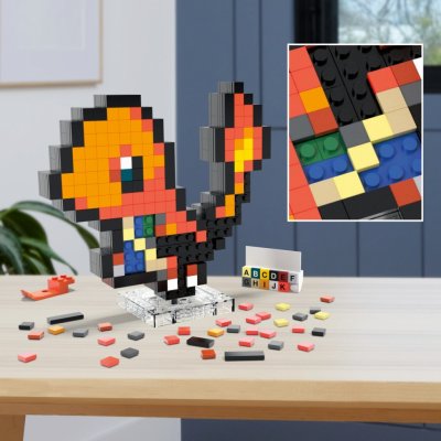 MEGA BLOKS Mega Pokémon pixel art - Pikachu – Zboží Dáma