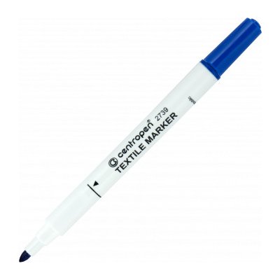 CENTROPEN Popisovač na textil hnědý 3,5mm 2739 – Zboží Dáma