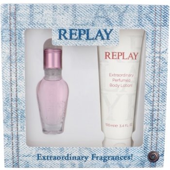 Replay Jeans Spirit EDT 20 ml + tělové mléko 100 ml dárková sada