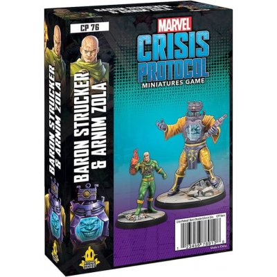 Atomic Mass Games Marvel Crisis Protocol Baron Von Strucker & Arnim Zola – Zboží Mobilmania