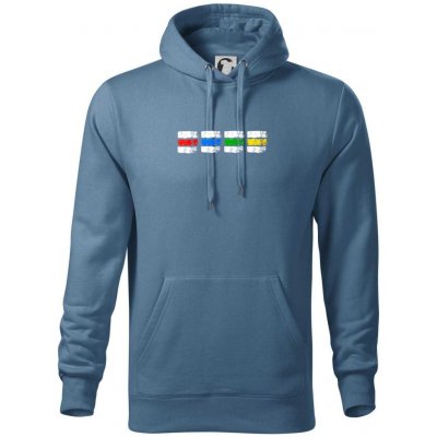 Turistické značky všechny Cape s kapucí denimm – Sleviste.cz