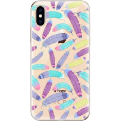 iSaprio Feather Pattern 01 Apple iPhone XS