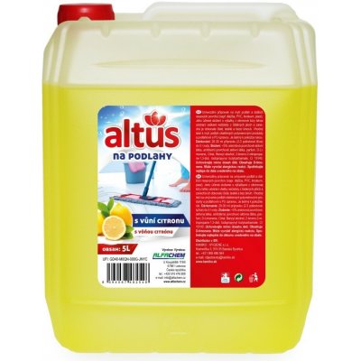 Altus na podlahy s vůní citronu 5 l – Zboží Mobilmania