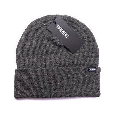Statewear Clint beanie Dark grey Melange – Hledejceny.cz