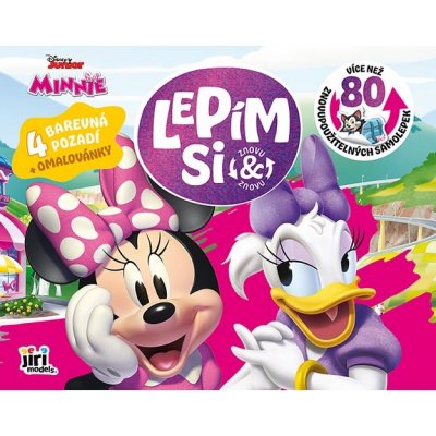 Omalovánky a samolepky Lepím si znovu a znovu Minnie – Sleviste.cz