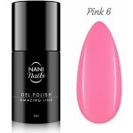 NANI Gel lak Amazing line Pink 5 ml – Zboží Dáma