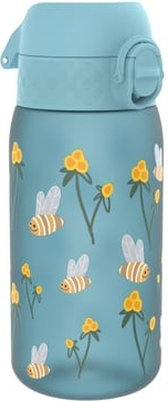 Ion8 Dětská nepropustná láhev na pití Bumblebees Sonic blue 350 ml