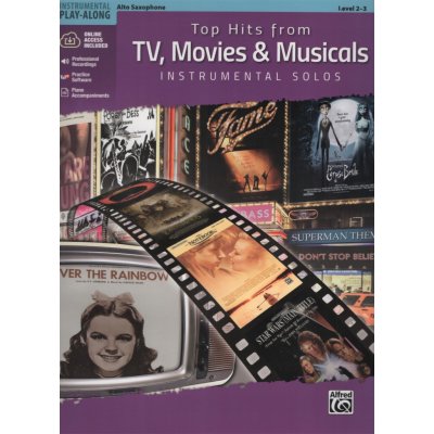 TV, MOVIES & MUSICALS + Audio Online altový saxofon + klavír PDF – Zbozi.Blesk.cz