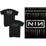 Nine Inch Nails tričko Downward Spiral BP White – Sleviste.cz