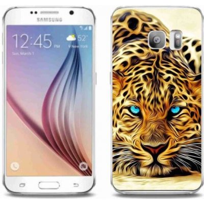 Pouzdro mmCase Gelové Samsung Galaxy S6 Edge - kreslený tygr – Zboží Mobilmania