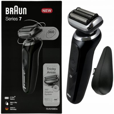 Braun Series 7 70-N1000s Black – Zboží Mobilmania