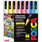 Uni Posca PC-3M sada 8 ks pastelové barvy – Zboží Mobilmania
