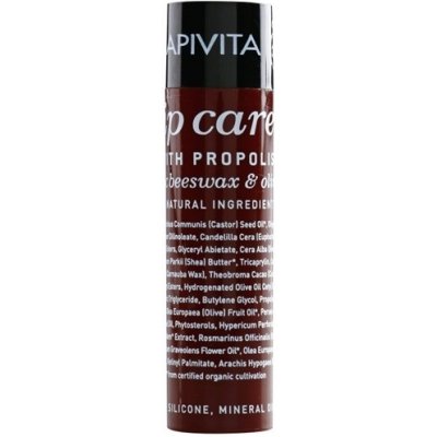 Apivita Lip Care Propolis Organic Beeswax & Olive Oil balzám na suché a popraskané rty 4,4 g – Zboží Dáma