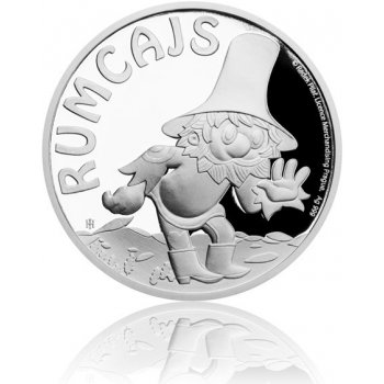 Česká mincovna stříbrná mince Rumcajs proof 10 g