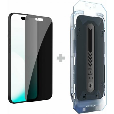 Nillkin tvrzené sklo 0.25mm Guardian 2.5D pro Apple iPhone 17 Pro Max Black (s aplikátorem) 6902048304390 – Zboží Živě