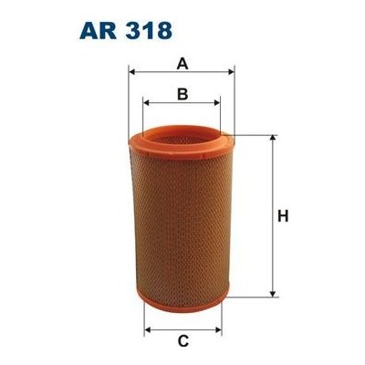 Vzduchový filtr FILTRON AR 318 – Zboží Mobilmania