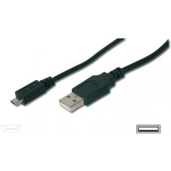 Digitus ku2m05f micro USB 2.0, A-B, 0,5m