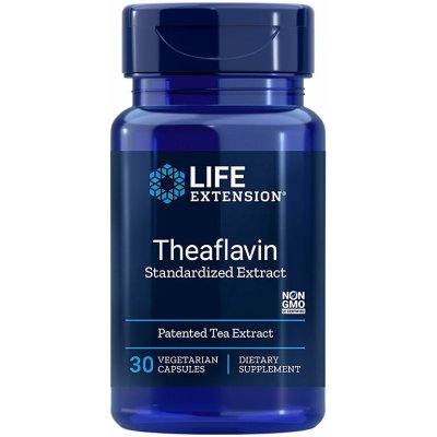 Life Extension Theaflavin Standardised Extract 30 vegetariánská kapsle 350 mg – Hledejceny.cz