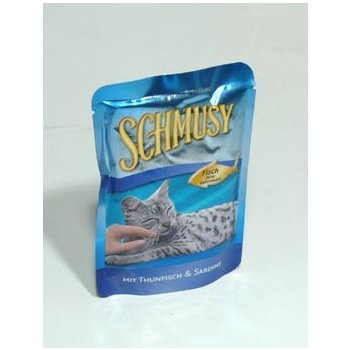 Schmusy ryba & tuňák & sardinky 100 g
