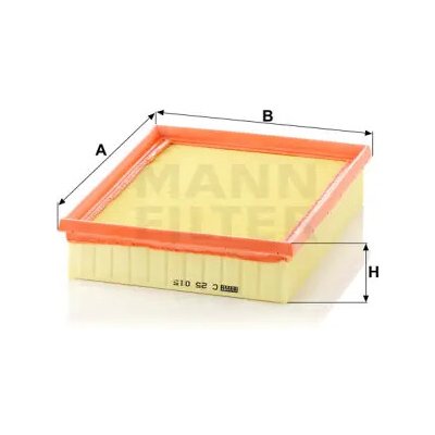 MANN FILTER Vzduchový filtr C 25 015 – Hledejceny.cz