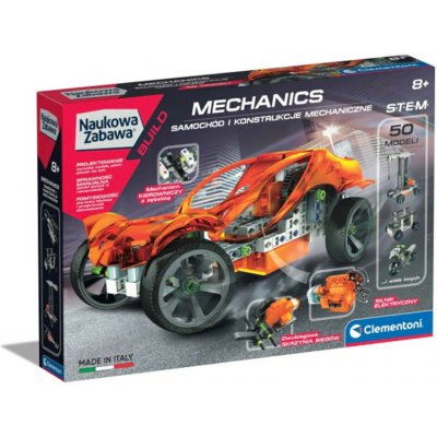 Clementoni mechanická laboratoř kreativní sada s motorkem – Sleviste.cz