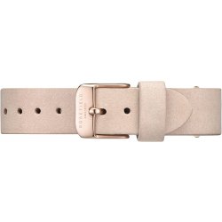 Rosefield West Village Soft Pink Rosegold Strap