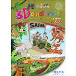 Stil Omalovánka A4 3D set Safari 4001298 – Hledejceny.cz