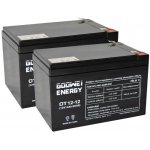 GOOWEI ENERGY 12V 12Ah OT12-12 – Hledejceny.cz