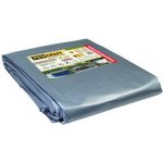 Procraft plachta ST4x4 200g/m2 nepromokavá s oky 4x4 m stříbrná ST4x4 – Zboží Mobilmania