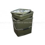 Trakker Kbelík Olive Square Container 13 L – Zboží Mobilmania