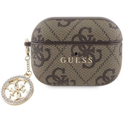 Guess 4G Script PC/PU Charm Pouzdro pro AirPods Pro 2 GUAP2P4E4CDW – Zboží Živě