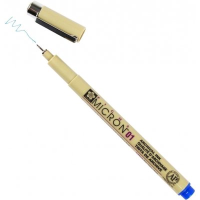 Sakura xsdk0136 Pigma Micron 01 0.25 mm modrá – Zbozi.Blesk.cz