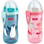 NUK first choice kiddy cup láhev růžová se zajíčky 300 ml – Zboží Mobilmania