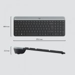 Logitech MK470 Slim Wireless Keyboard and Mouse Combo 920-009204 – Sleviste.cz