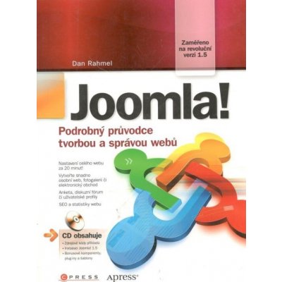 Joomla! Podrobný průvodce tvorbou a správou webů CD-ROM - Rahmel Dan – Hledejceny.cz