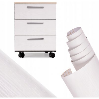 KIK KX5520 Samolepicí fólie v roli dub bílý 1,22x50m – Zboží Dáma