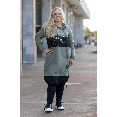 Italy fashion Šaty s kapucí SUNSHINE Tmavě modrá – Hledejceny.cz